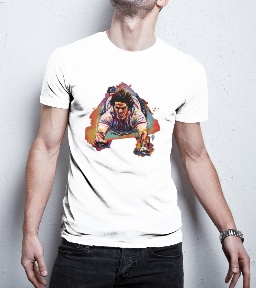 Pete Rose Sliding Action – Shawn Voelker T-Shirt