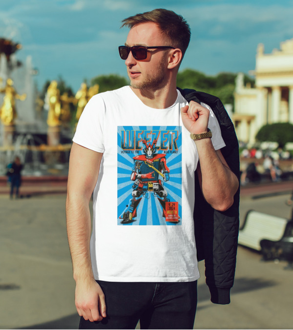 Weezer Voyage To The Blue Planet American Airlines Center Dallas TX September 29 T-Shirt