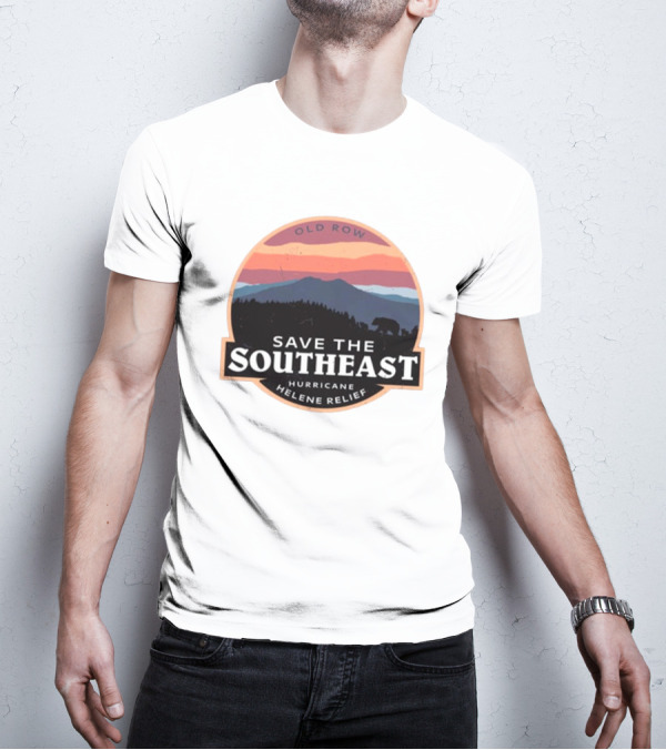 Old Row Save The Southeast Hurricane Helene Relief T-Shirt