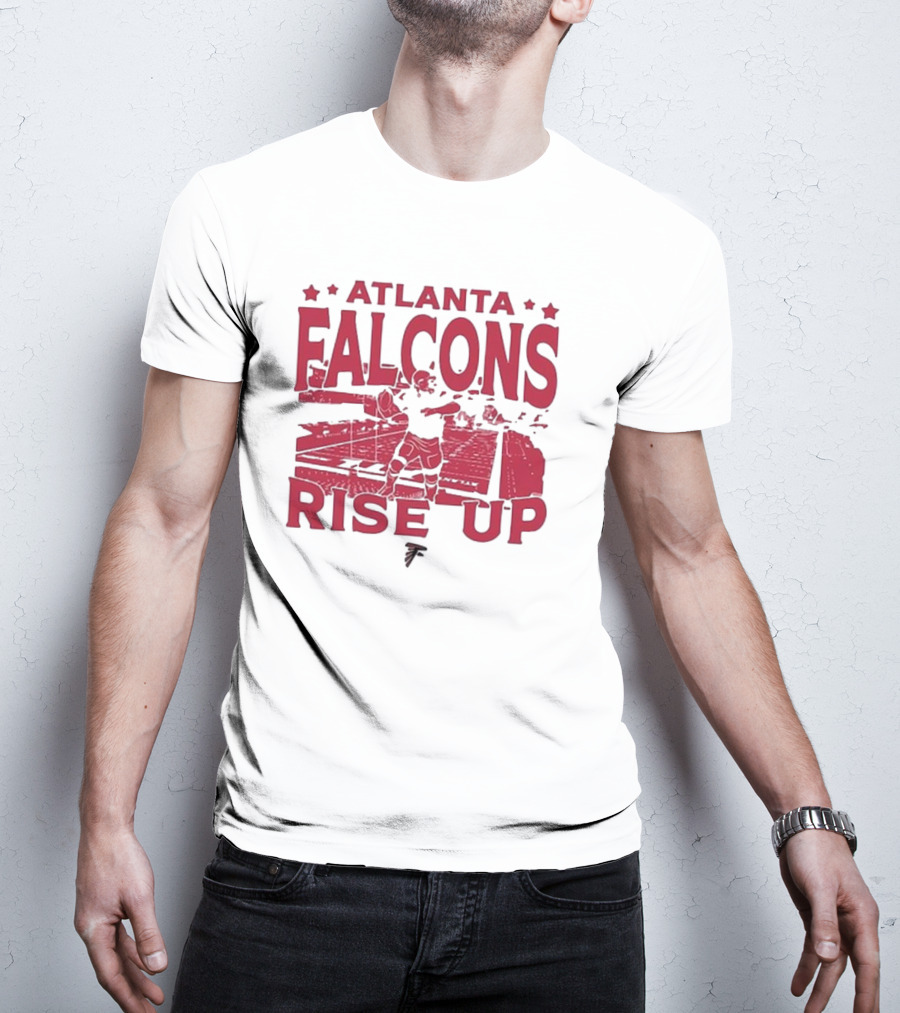 Atlanta Falcons Rise Up Vintage Stadium Gameday T-Shirt