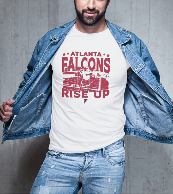 Atlanta Falcons Rise Up Vintage Stadium Gameday T-Shirt