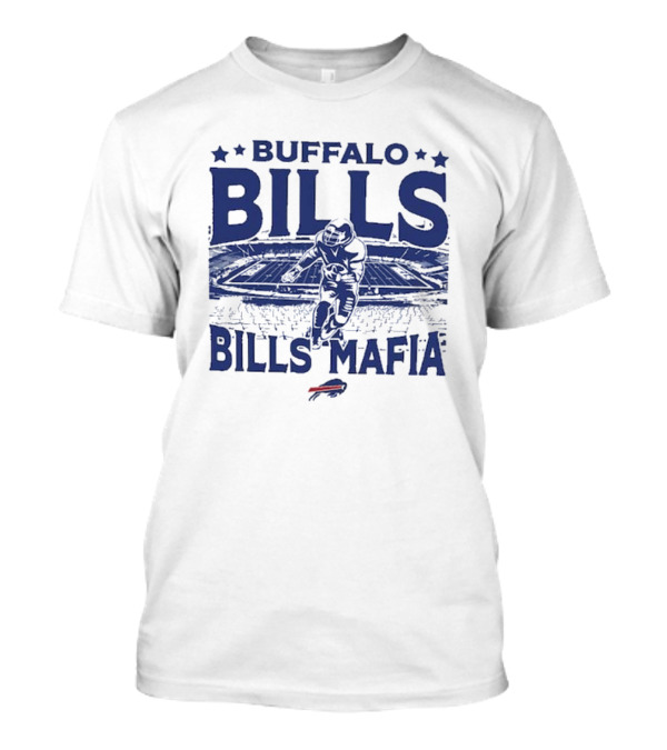 Buffalo Bills Bills Mafia Vintage Stadium Football Gameday T-Shirt