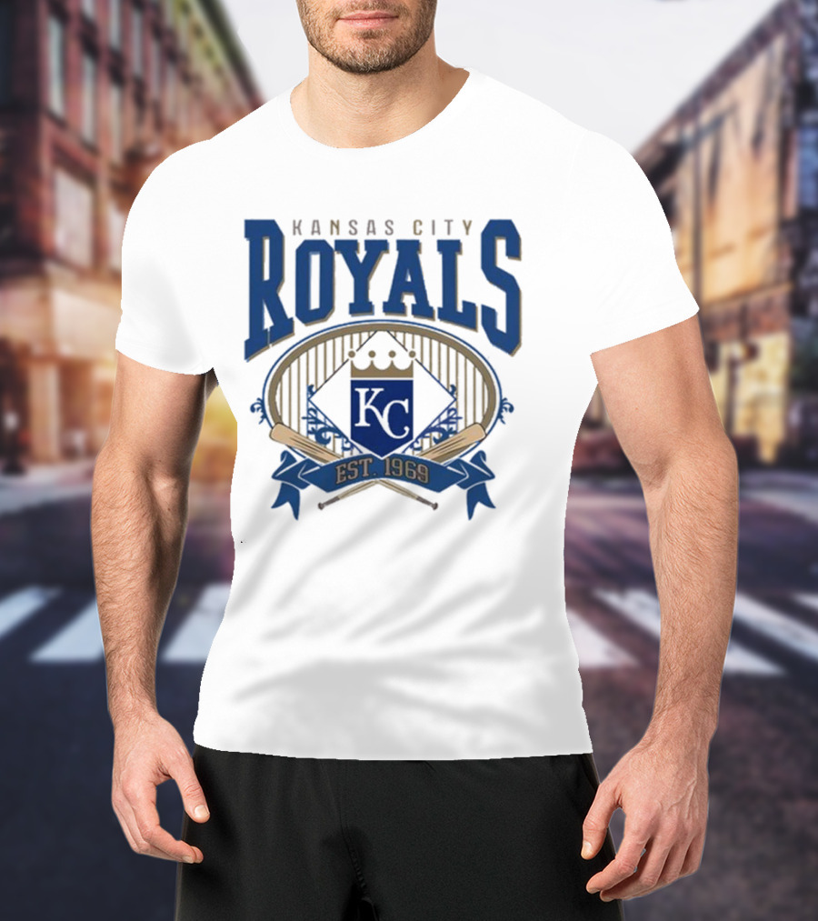 Kansas City Royals Est 1969 KC Baseball T-Shirt