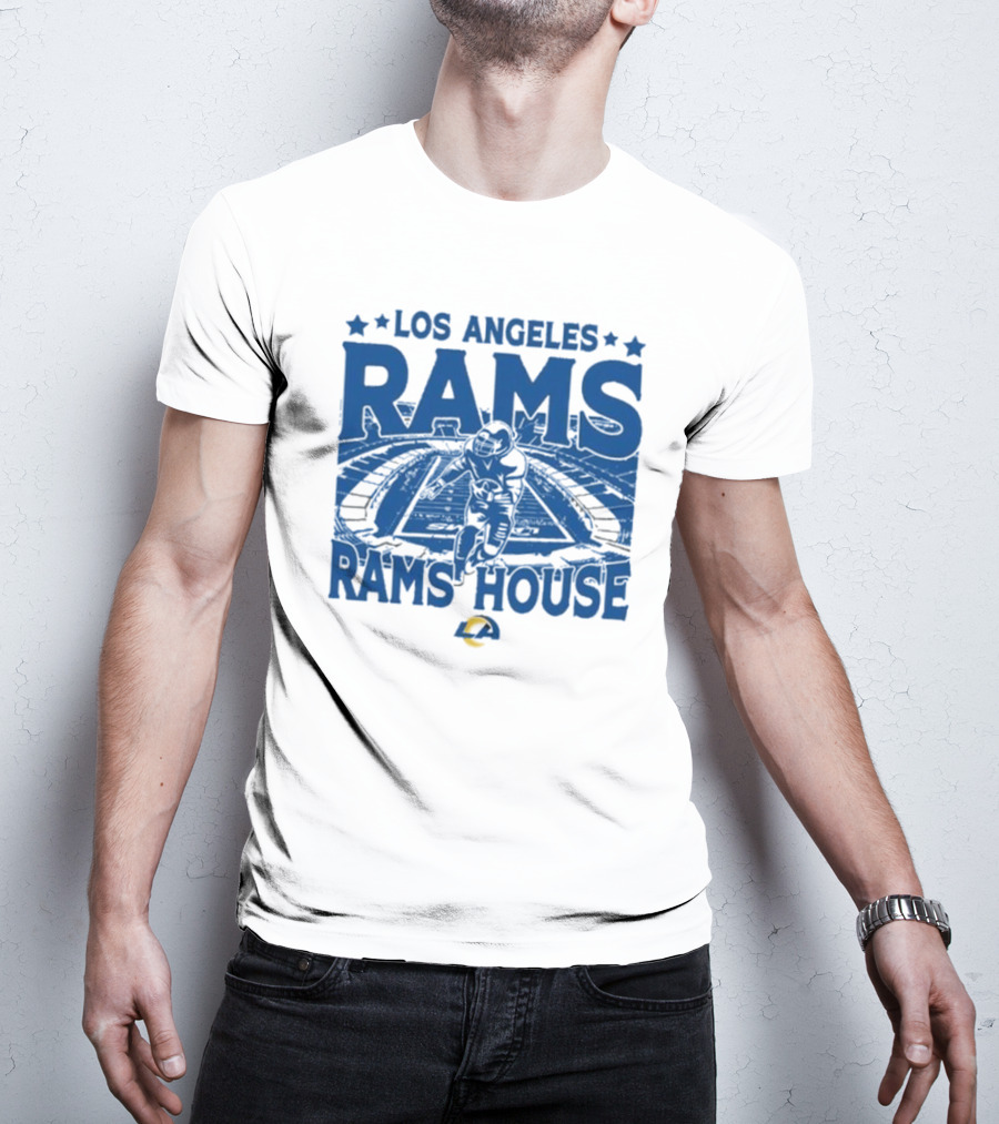 Los Angeles Rams Rams House Vintage Stadium Gameday T-Shirt