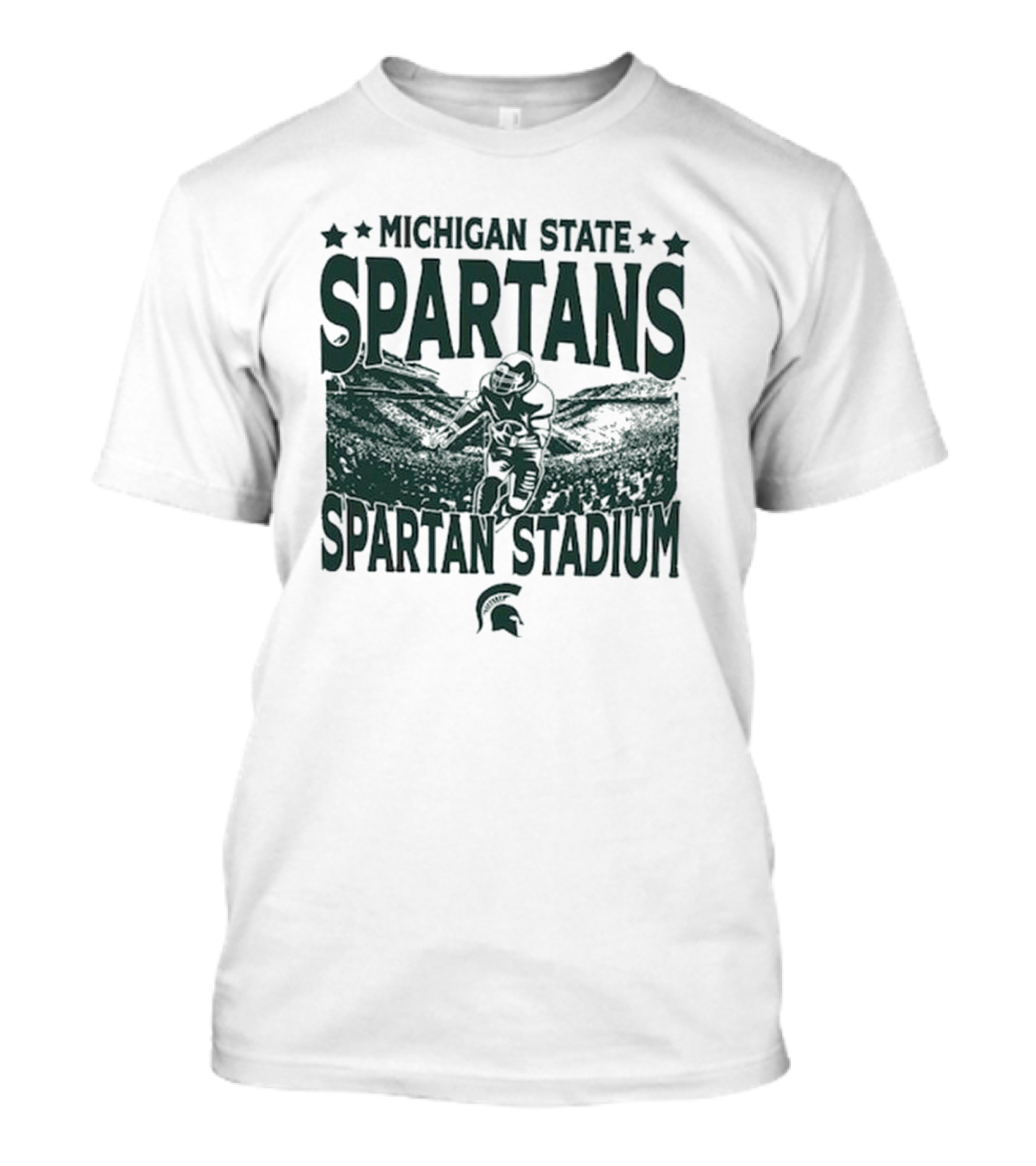 Michigan State Spartans Spartan Stadium Vintage Gameday T-Shirt