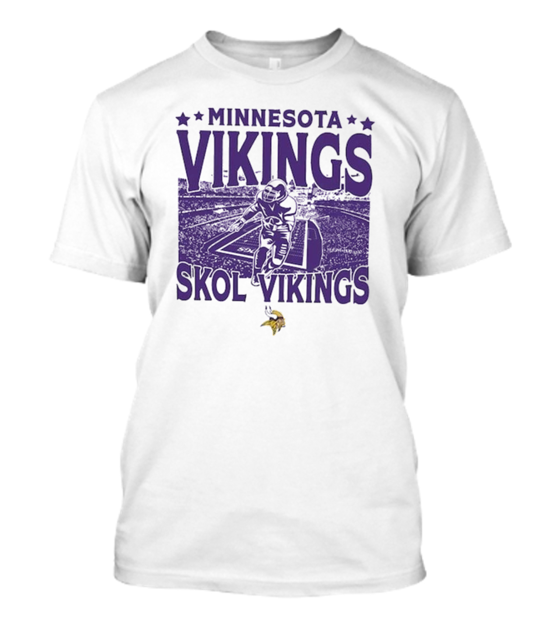 Minnesota Vikings Skol Vintage Stadium Gameday Vikings T-Shirt