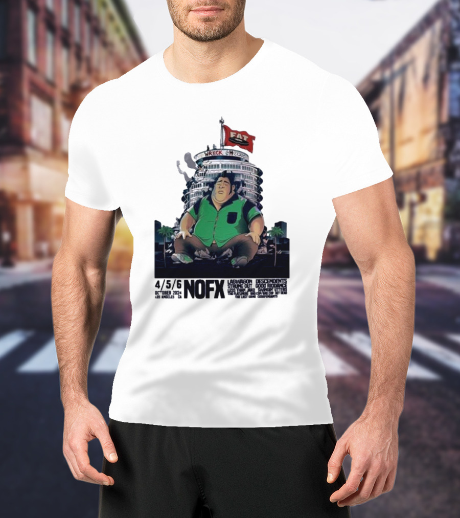 NOFX Fat Wreck Los Angeles October 4-5-6 T-Shirt