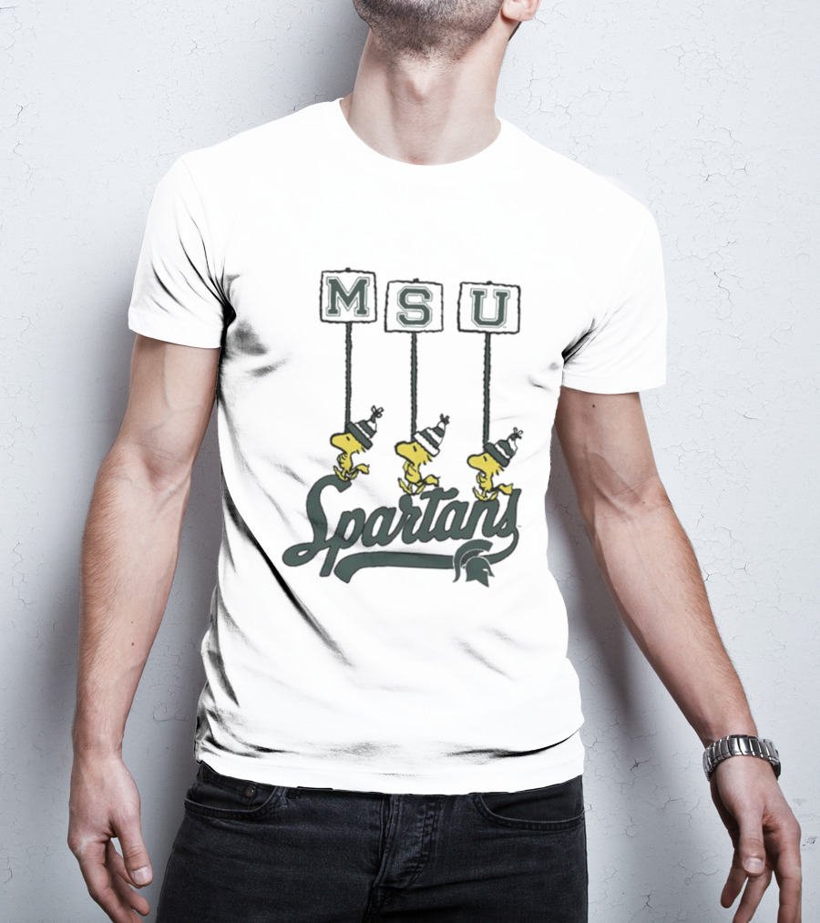 Peanuts X MSU Spartans Game Day T-Shirt