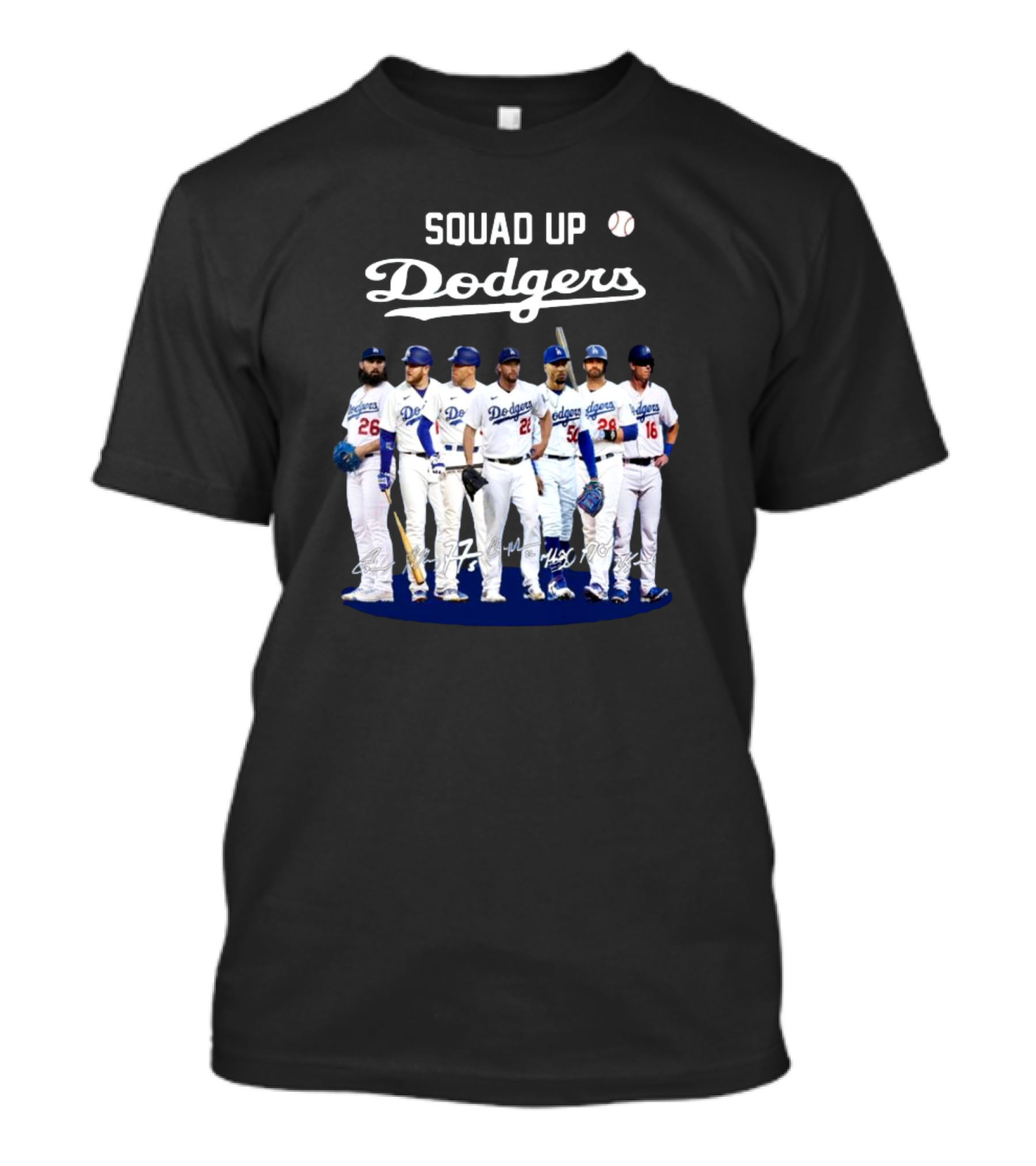 Squad Up Dodgers Los Angeles MLB Team T-Shirt