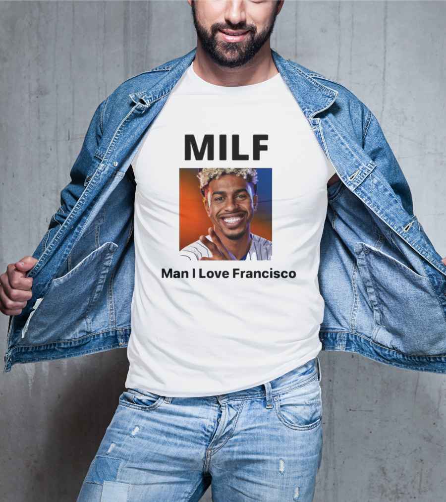 MILF Man I Love Francisco Lindor MLB New York Mets T-Shirt