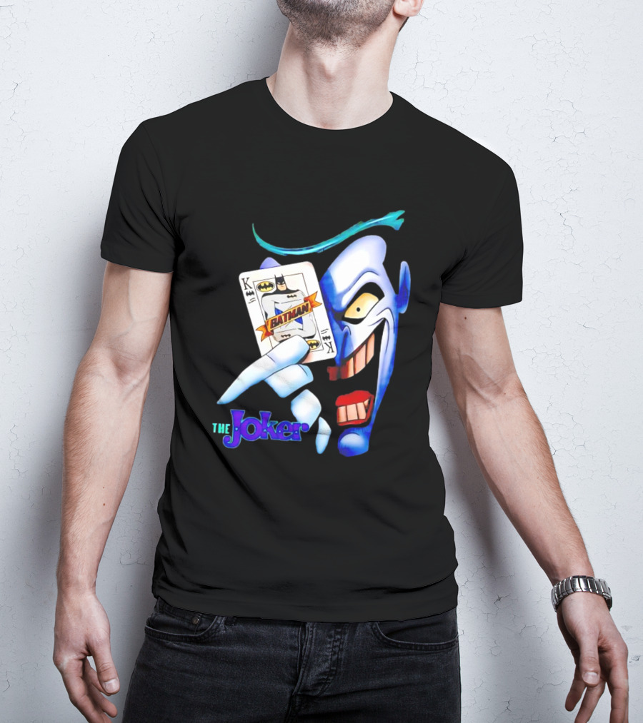 The Joker Batman Card Face T-Shirt