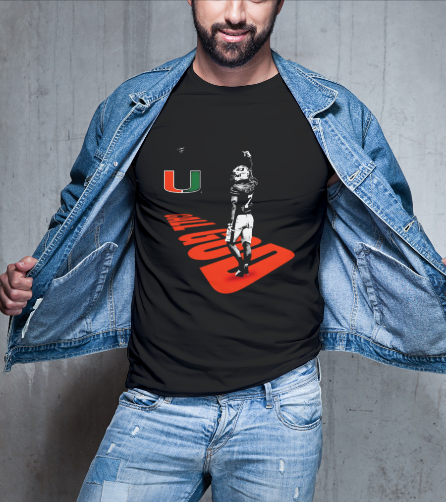 Dyme Lyfe NIL Xavier Restrepo Miami Hurricanes Call God U T-Shirt