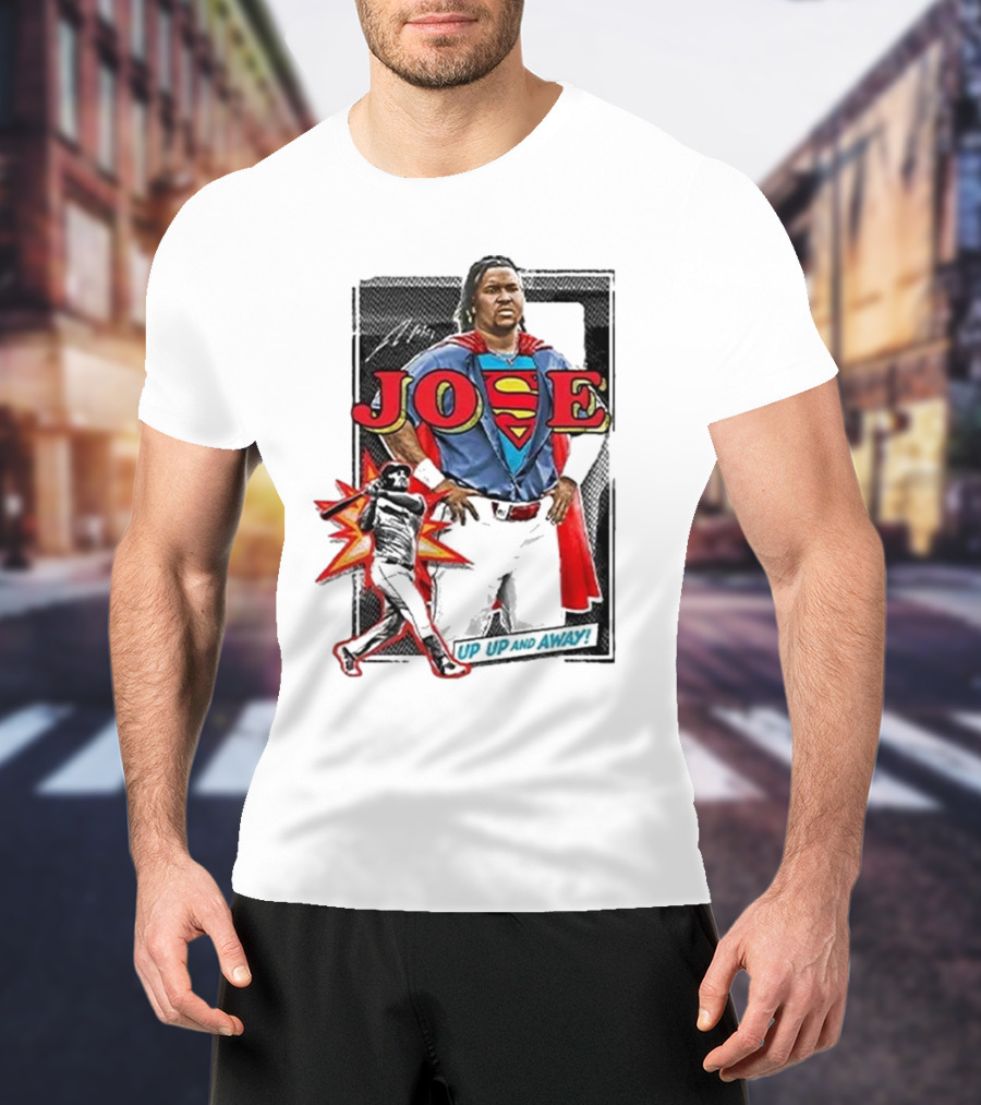 Joe Superman Up Up And Away Jose Ramirez T-Shirt