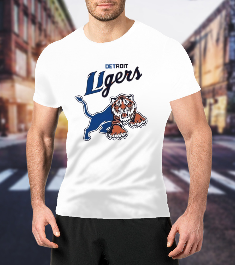 Detroit Ligers Mashup T-Shirt
