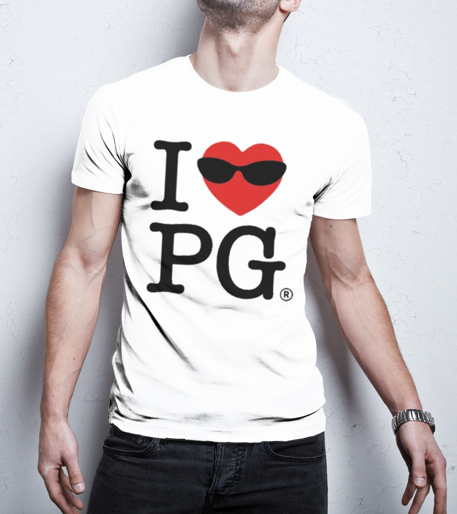 I Heart PG Cool Sunglasses Emblem T-Shirt