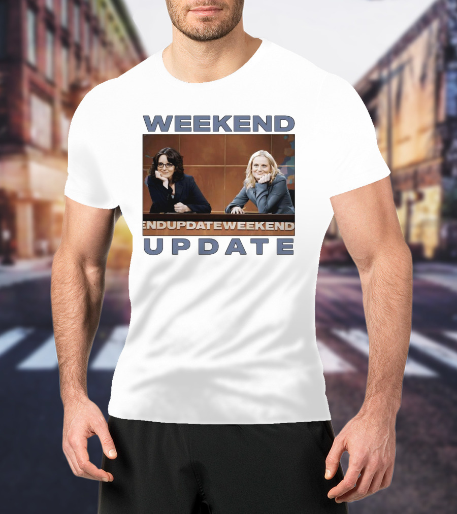 Tina Fey Amy Poehler Weekend Update T-Shirt