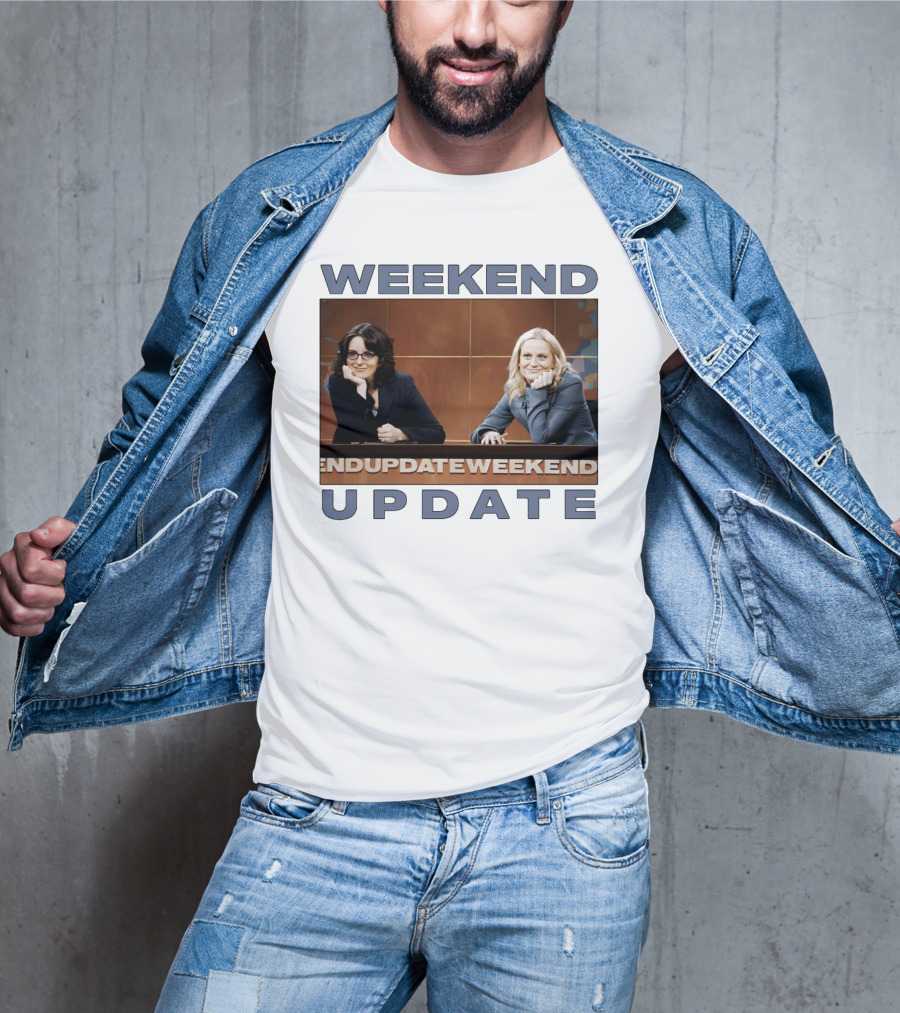 Tina Fey Amy Poehler Weekend Update T-Shirt