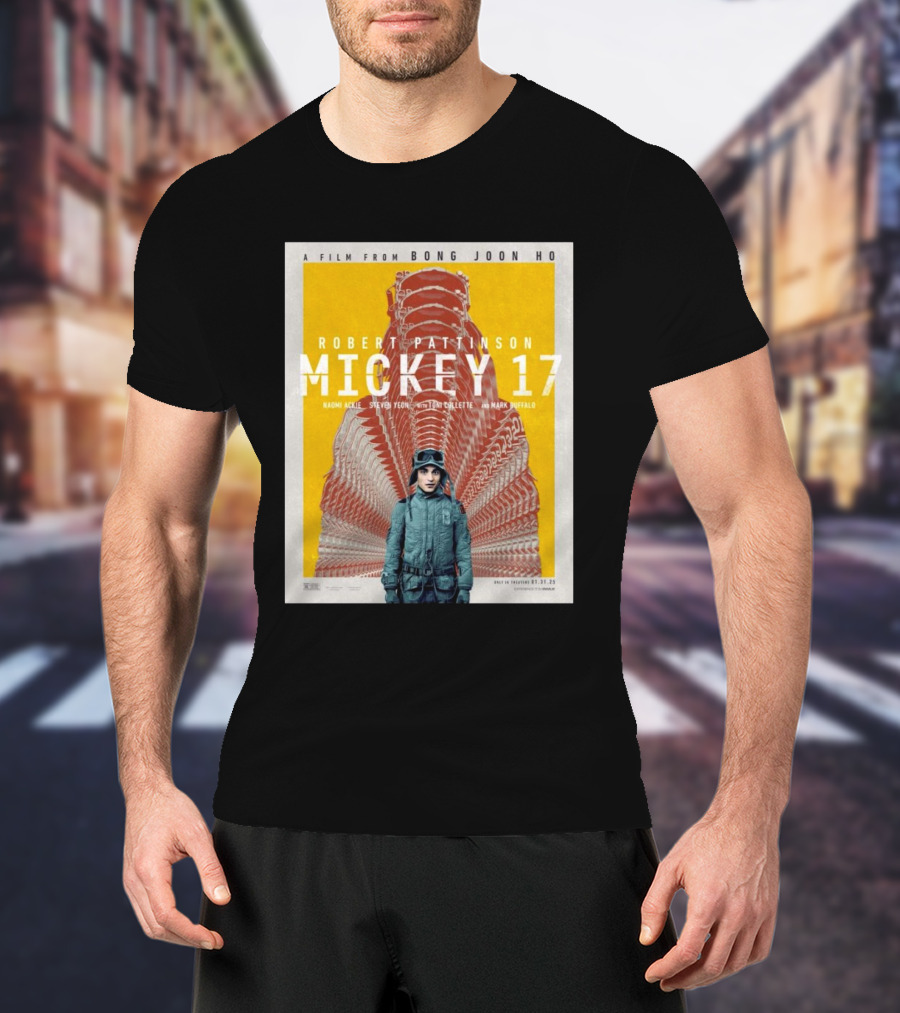 A Film From Bong Joon Ho Robert Pattinson Mickey 17 T-Shirt