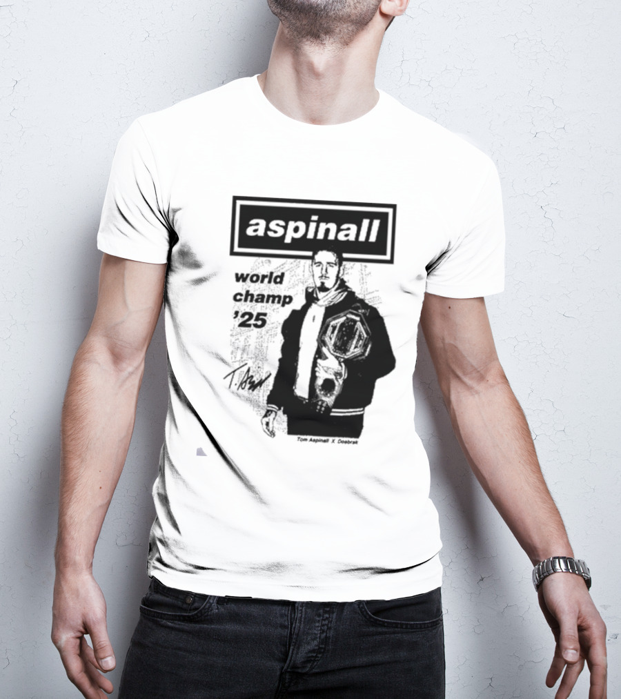 Aspinall World Champ ’25 Tomaspinal X Dosbark T-Shirt