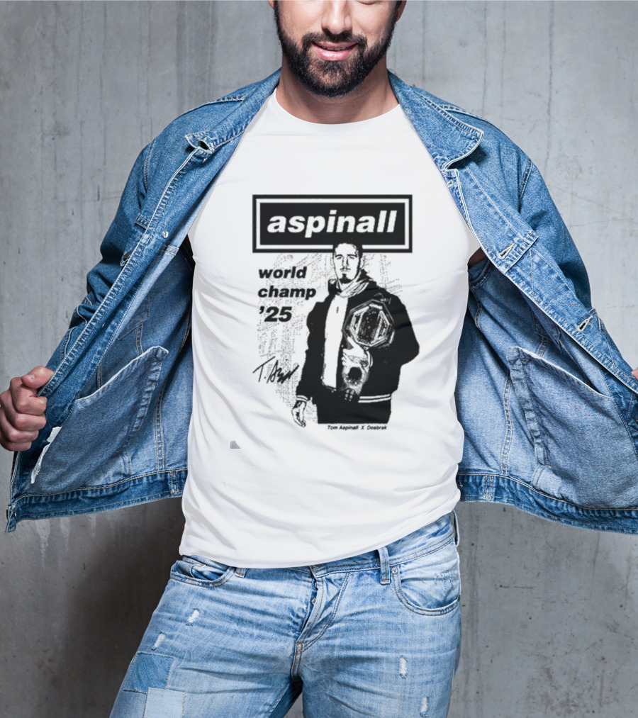 Aspinall World Champ ’25 Tomaspinal X Dosbark T-Shirt