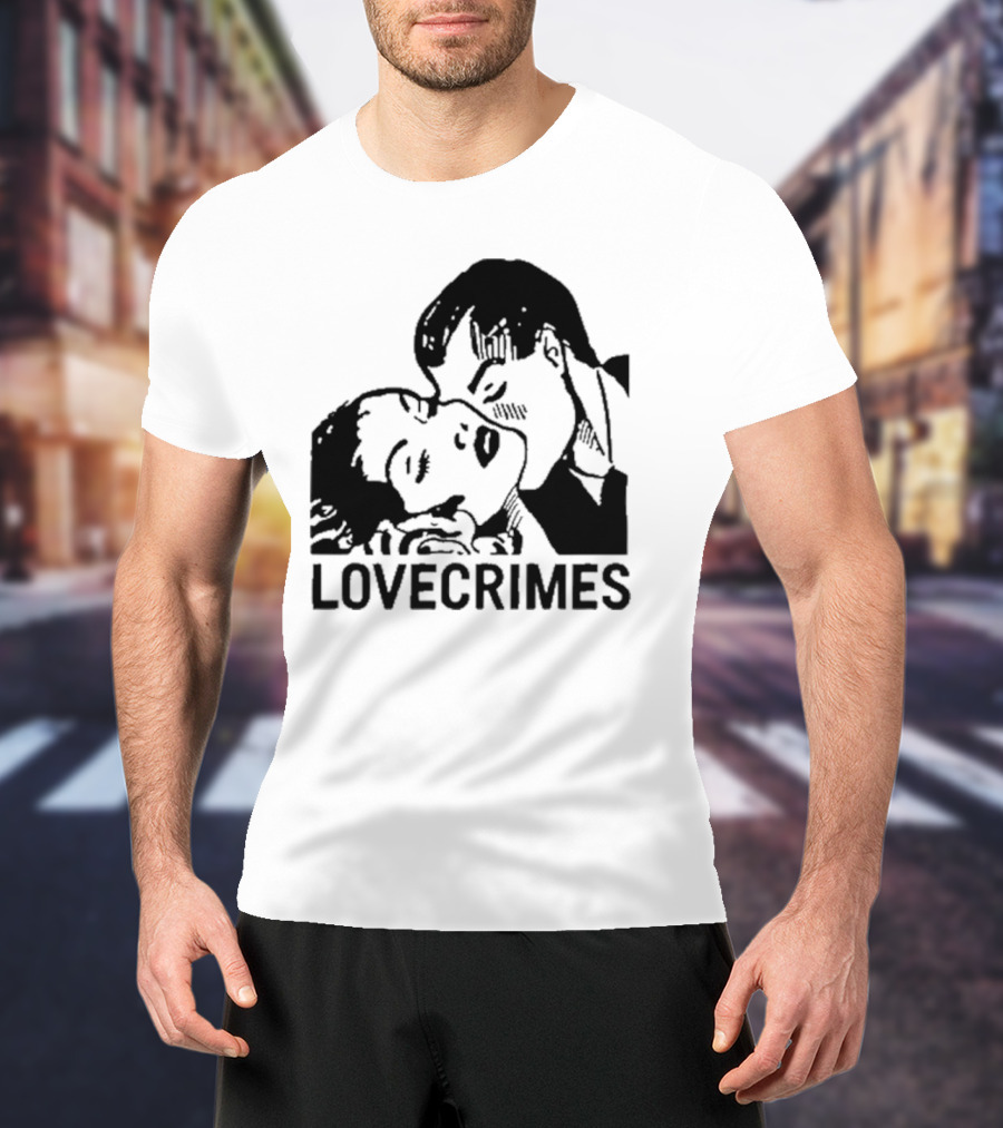 Lovecrimes Romantic Embrace Couple T-Shirt