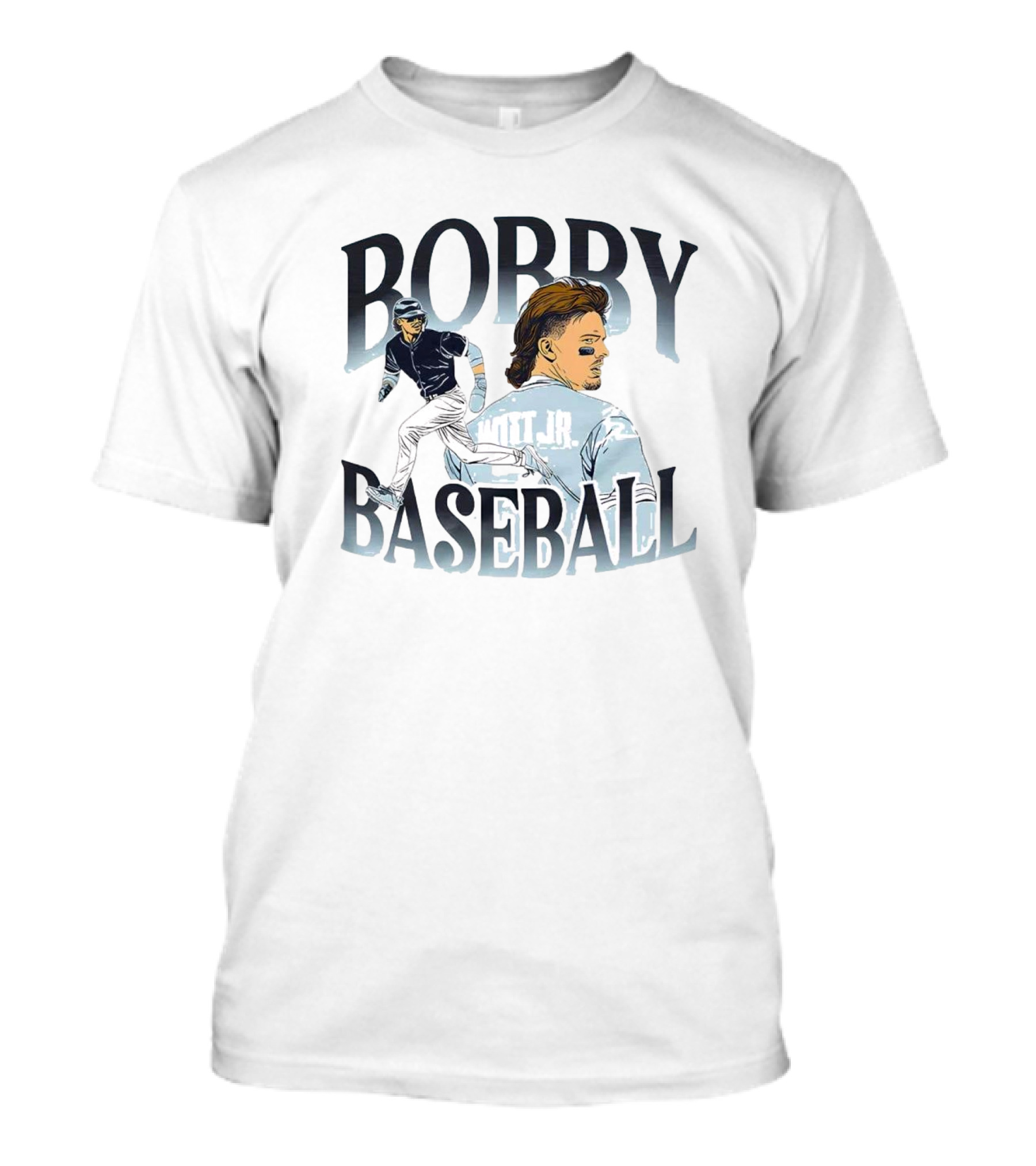 Bobby Witt Jr. Kansas City Royals Baseball Signature T-Shirt