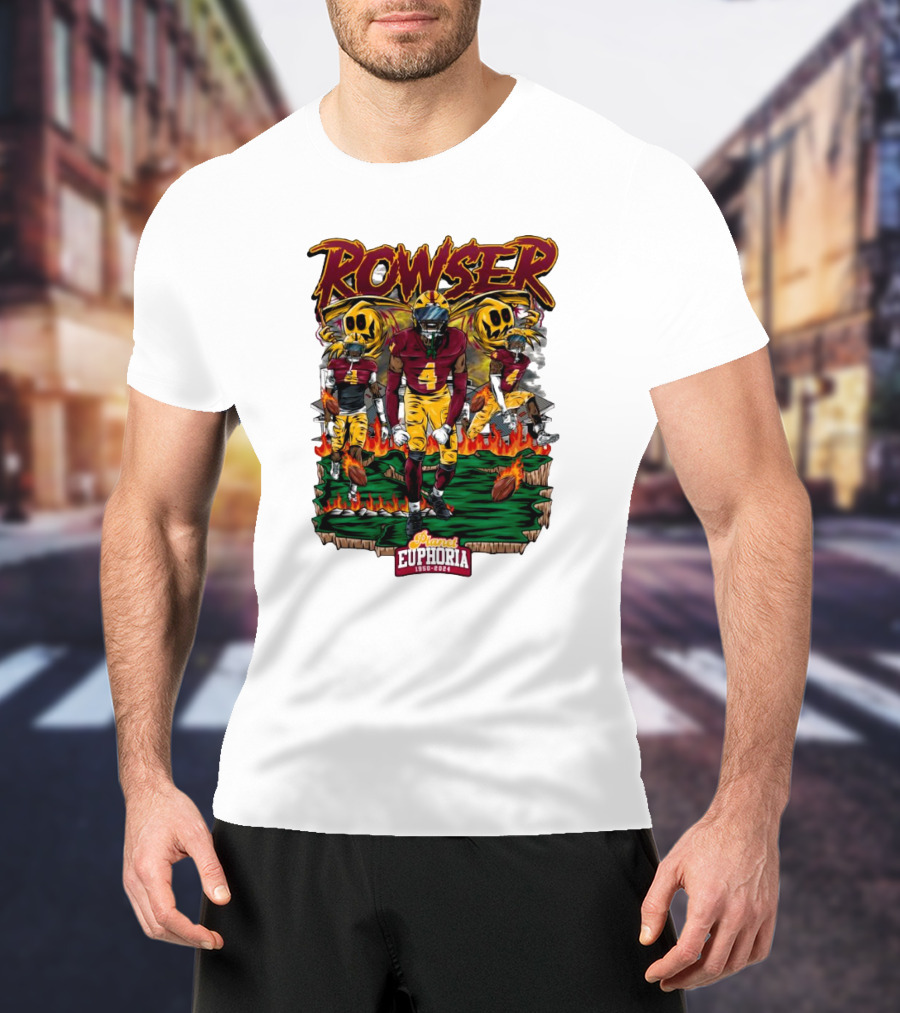 Rowser Arizona State Sun Devils Planet Euphoria 1980-2004 T-Shirt