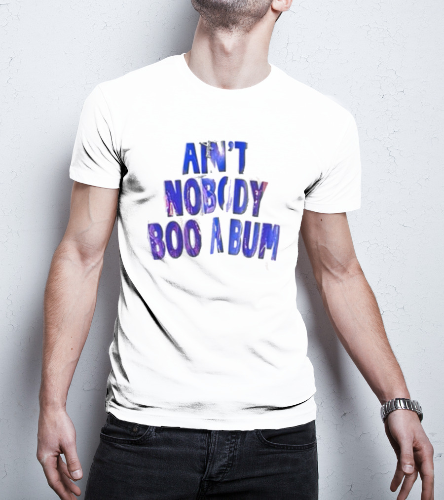 New York Yankees MLB Yankees Girl Ain't Nobody Boo A Bum T-Shirt