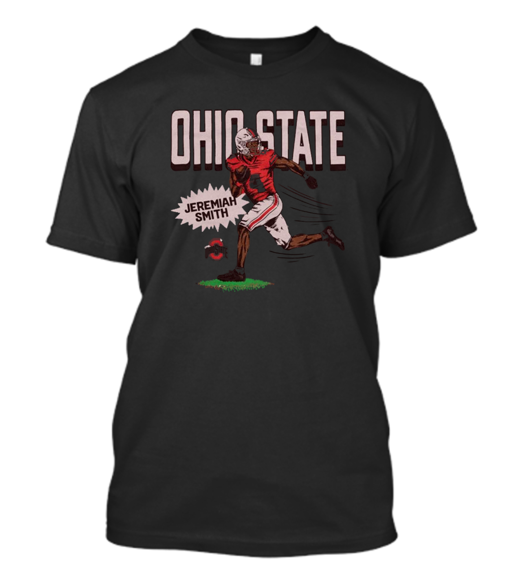 Ohio State Jeremiah Smith Football Run T-Shirt