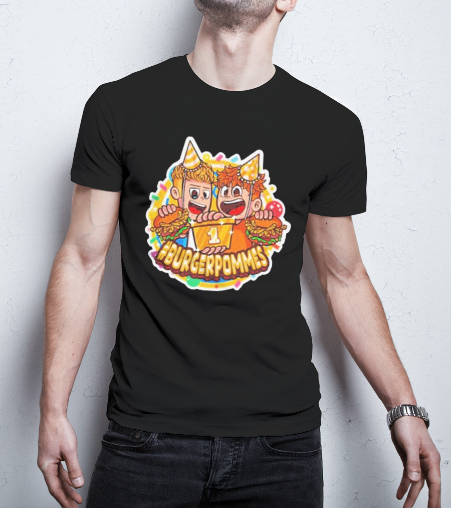 BURGERPOMMES Birthday Celebration Bundle T-Shirt