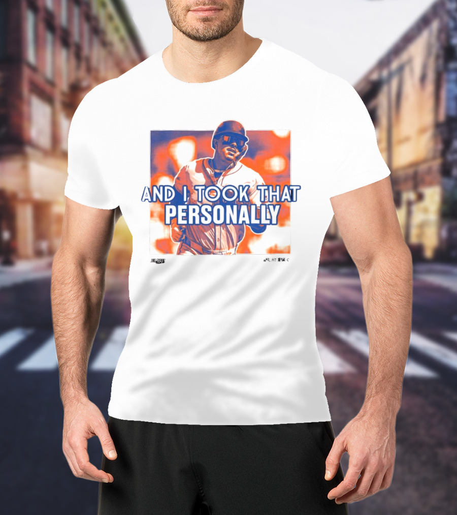 And I Took That Personally Mark Vientos New York Mets MLB Jomboy Players T-Shirt