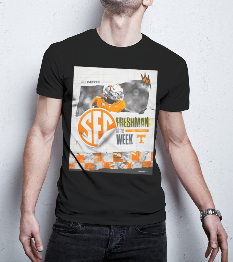 Boo Carter Freshman Of The Week SEC Tennessee Vols T-Shirt