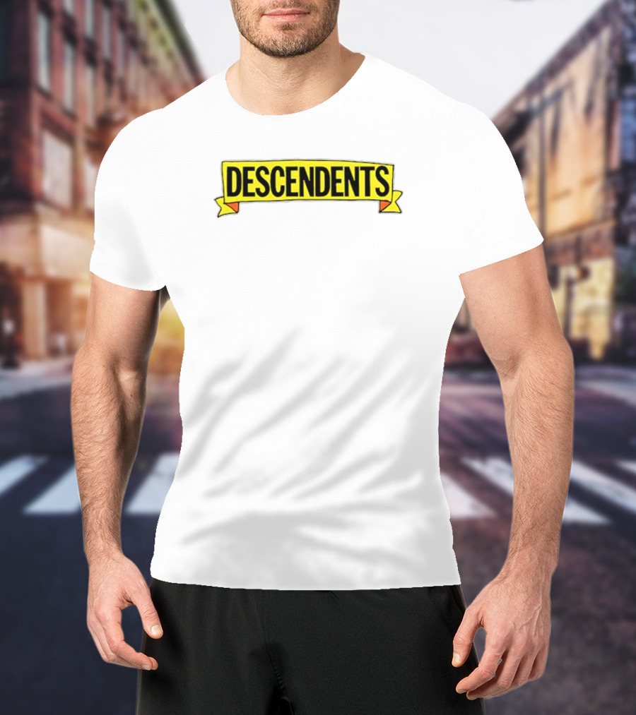 Descendents Day Of The Dork Yellow Logo Band Name T-Shirt