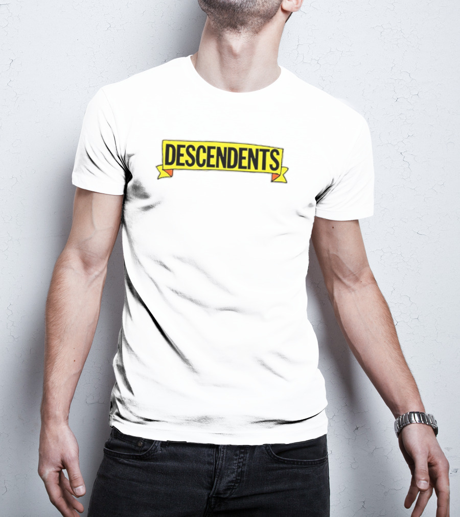 Descendents Day Of The Dork Yellow Logo Band Name T-Shirt