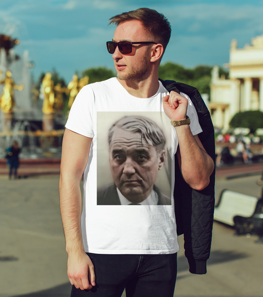 Nppfunny Lev Gumilyov Historical Figure Representation T-Shirt