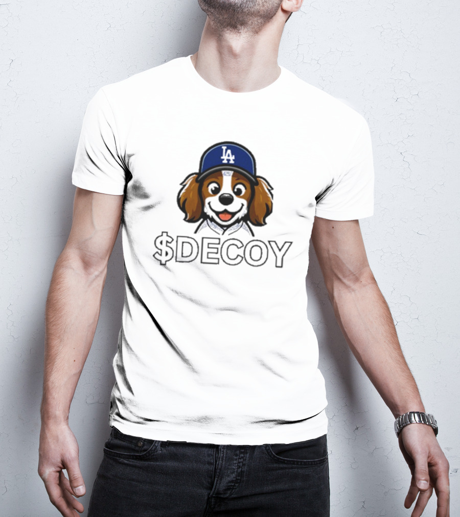 Shohei Ohtani LA Dodgers Dog $DECOY MLB T-Shirt