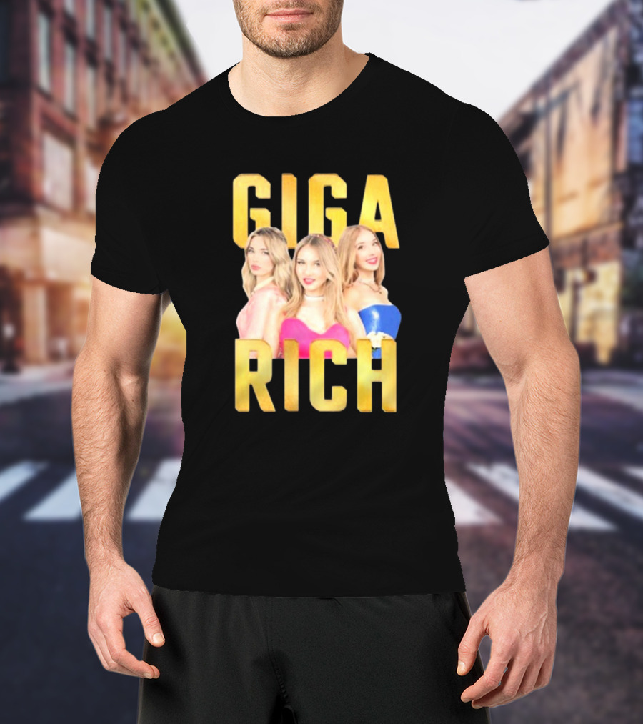 Giga Rich Tim Tin Trio Glam T-Shirt