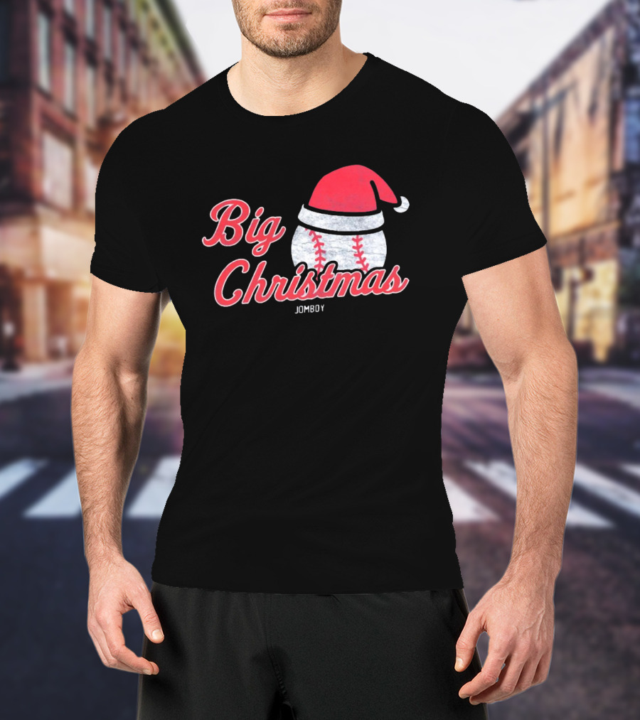 Big Christmas Cleveland Guardians MLB Baseball Jomboy T-Shirt