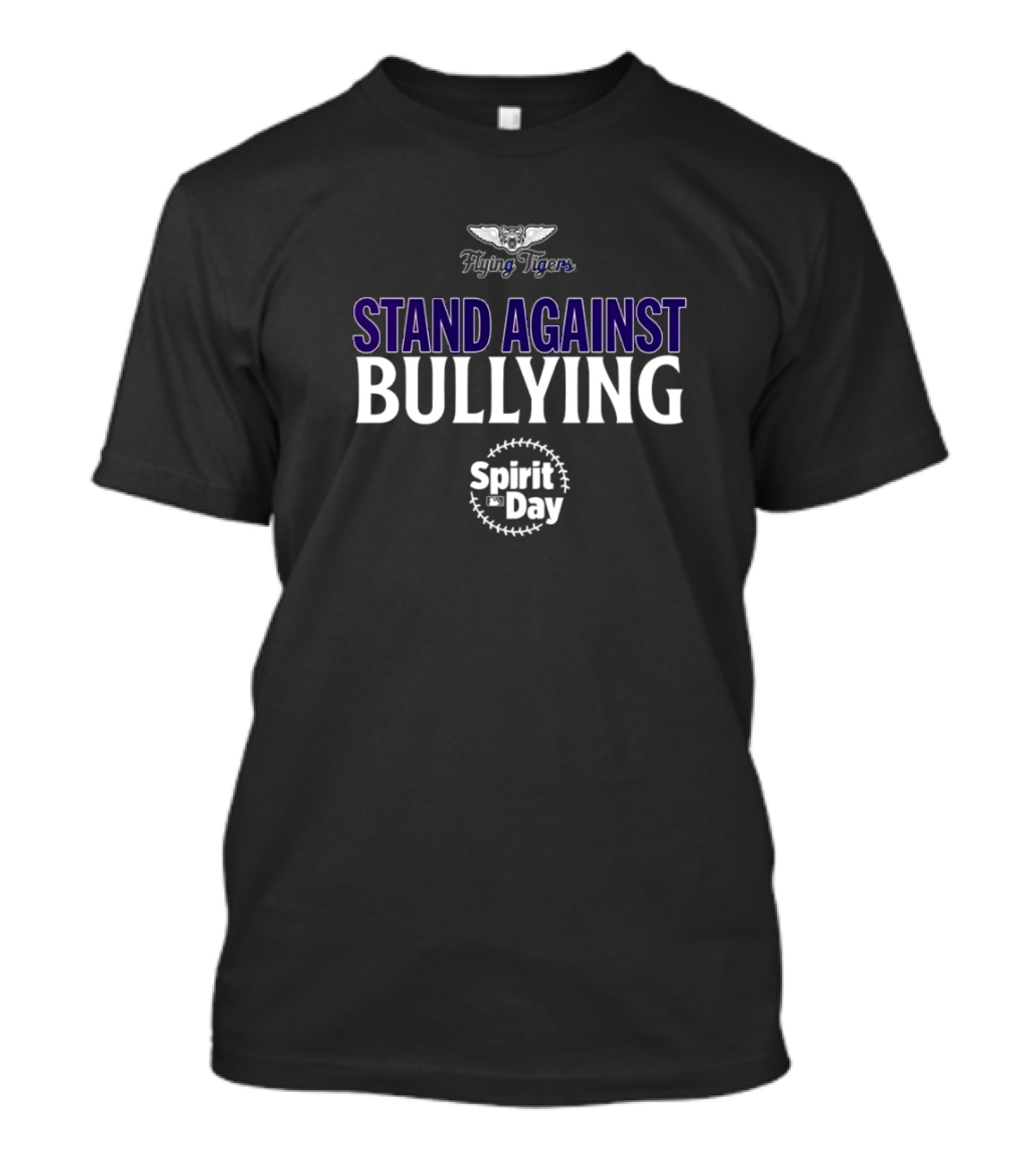 Flying Tigers Stand Against Bullying Spirit Day T-Shirt