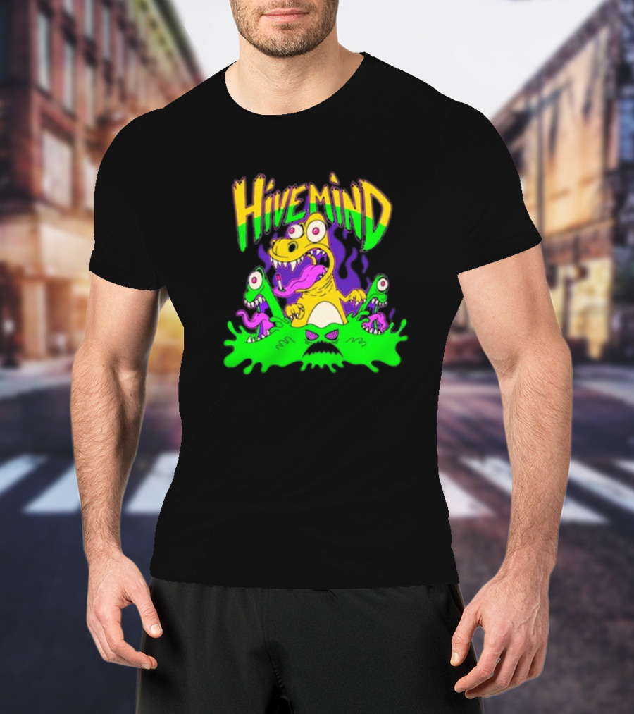 Hivemind Metalcore Dinosaur Monster New T-Shirt
