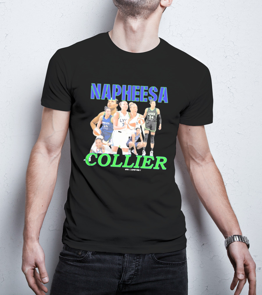 Napheesa Collier Minnesota Lynx WNBA The Homegrown Company Collage T-Shirt