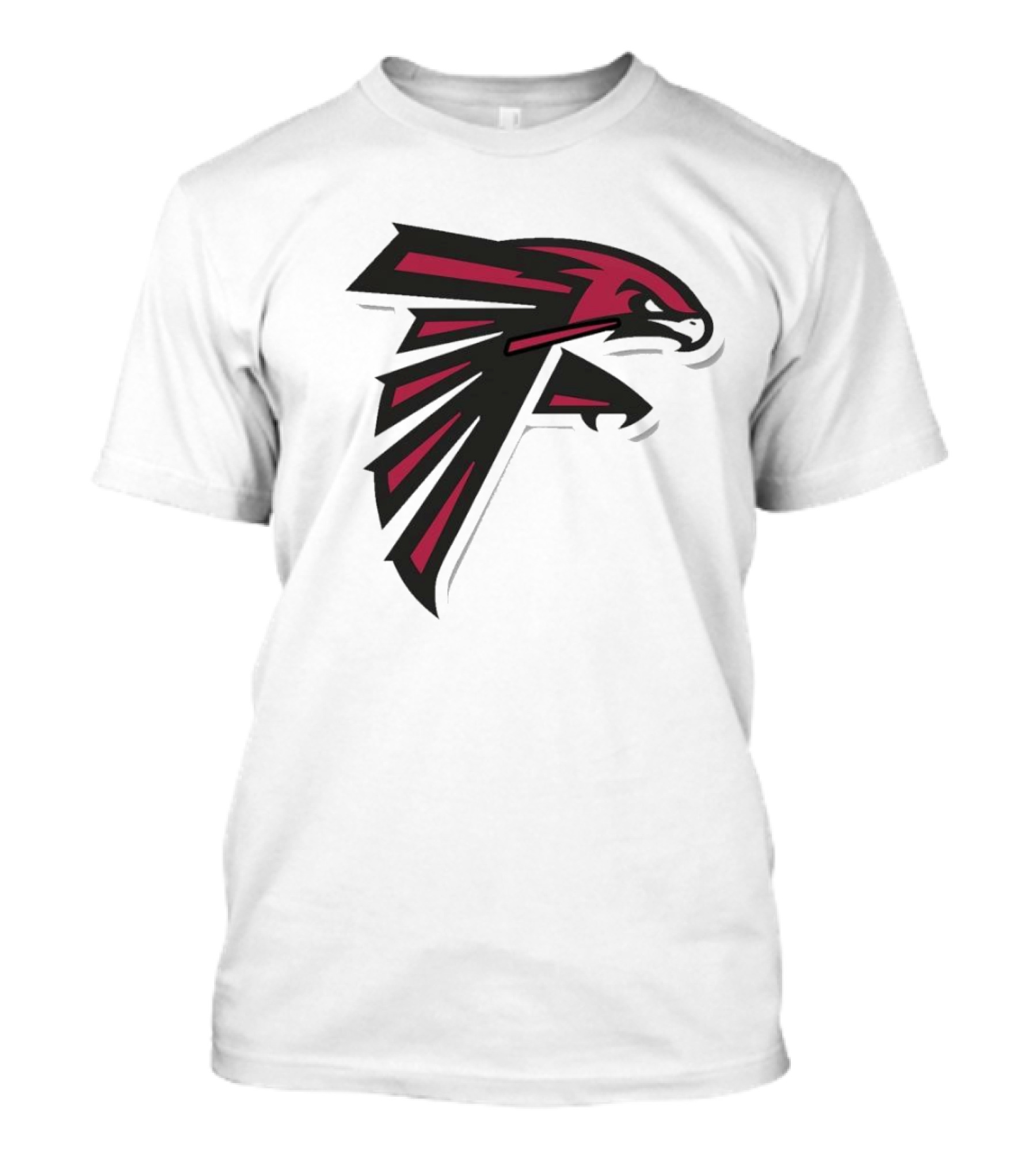 NFL NBA Atlanta Falcons Hawks Logo Mashup T-Shirt