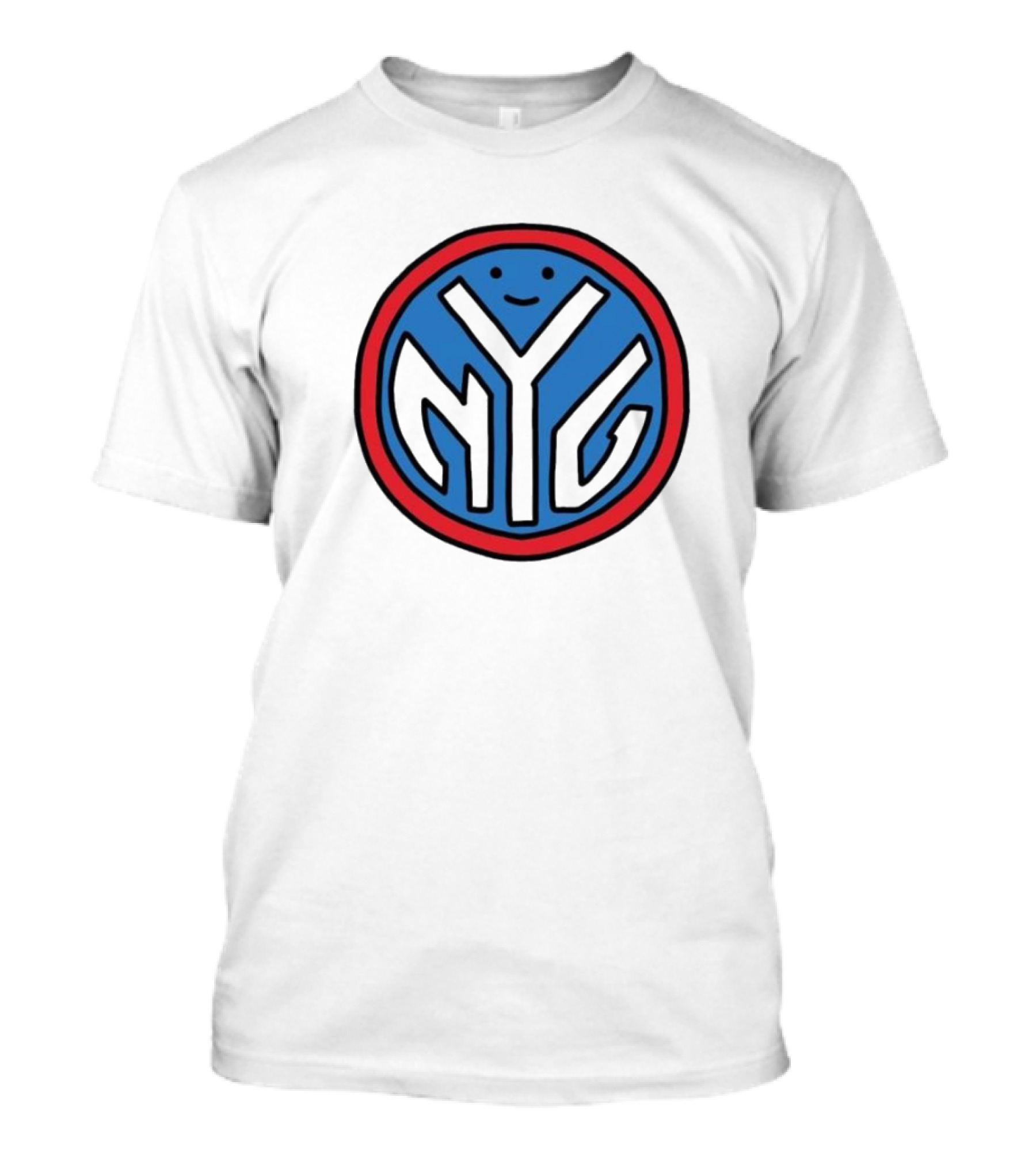 NFL X NBA Giants X Knicks Logo Mash Combine T-Shirt