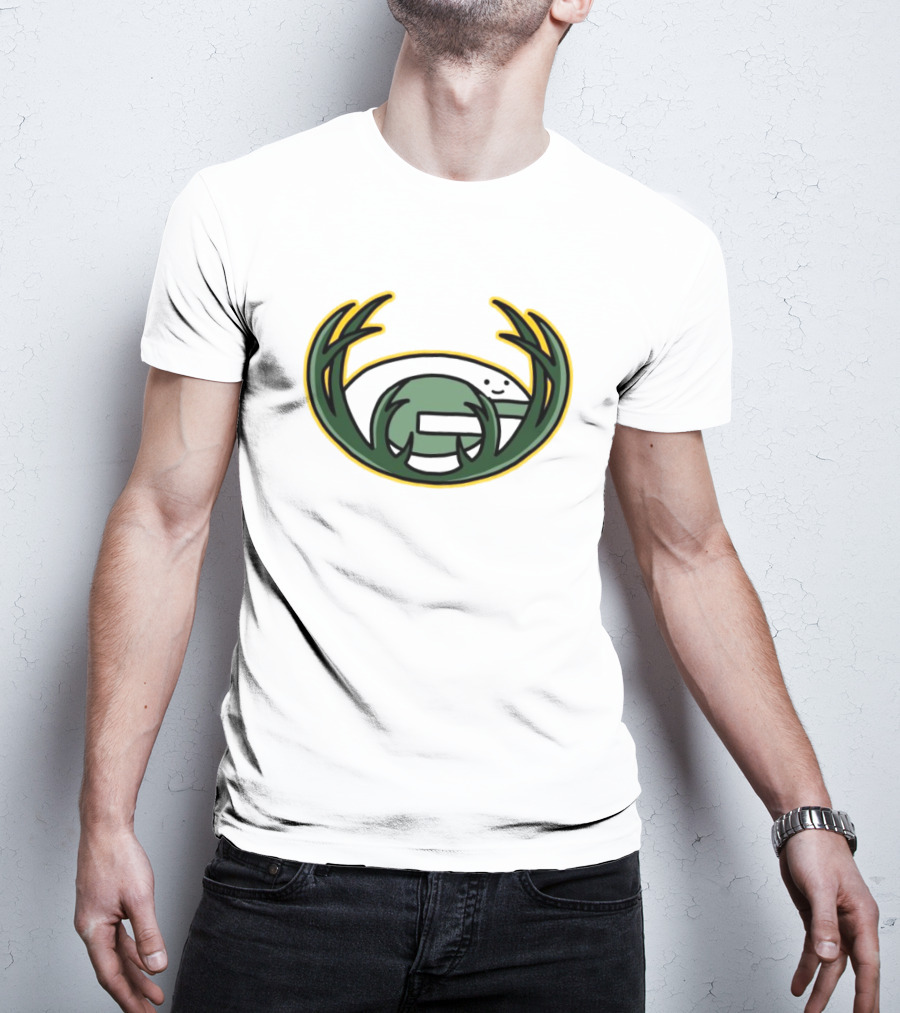 NFL Packers Brewers Logo Mashup Combine T-Shirt