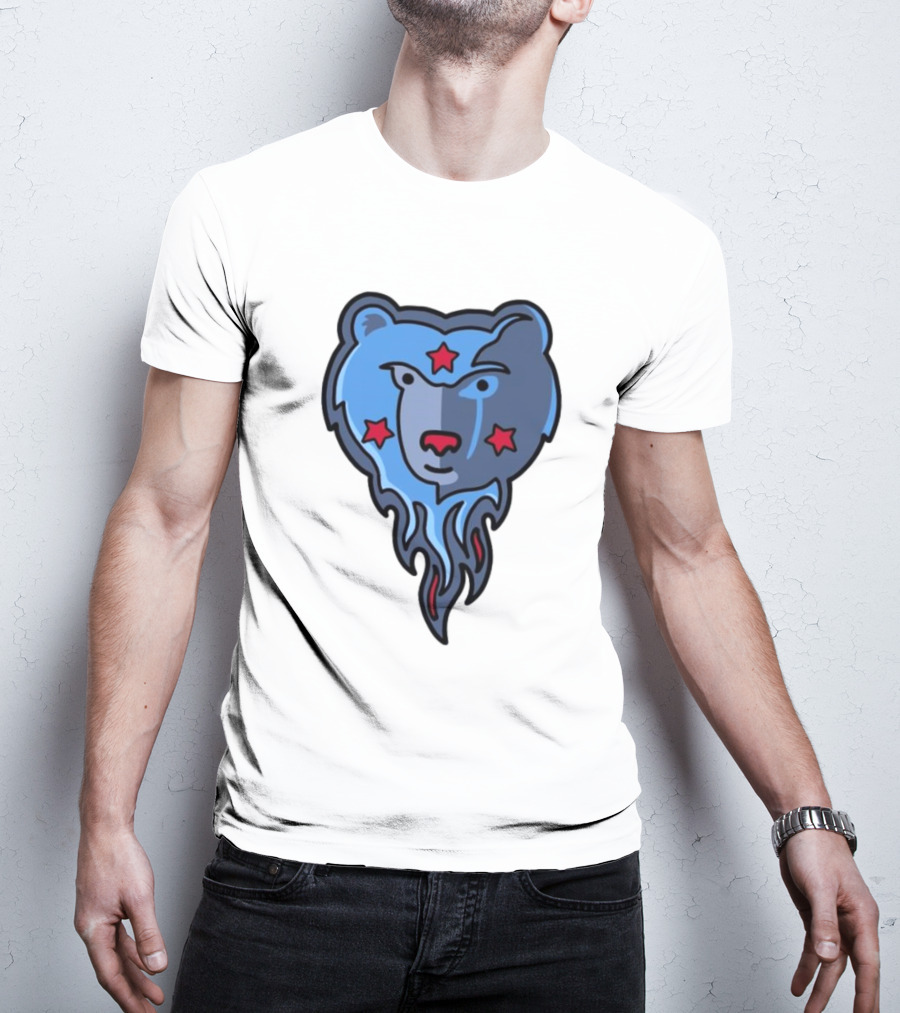 NFL X NBA Titans X Grizzlies Logo Mashup T-Shirt