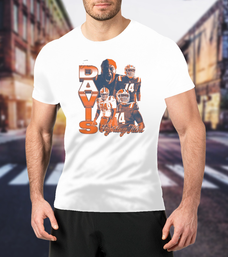 Davis Illinois Fighting Illini Week 6 74 14 T-Shirt