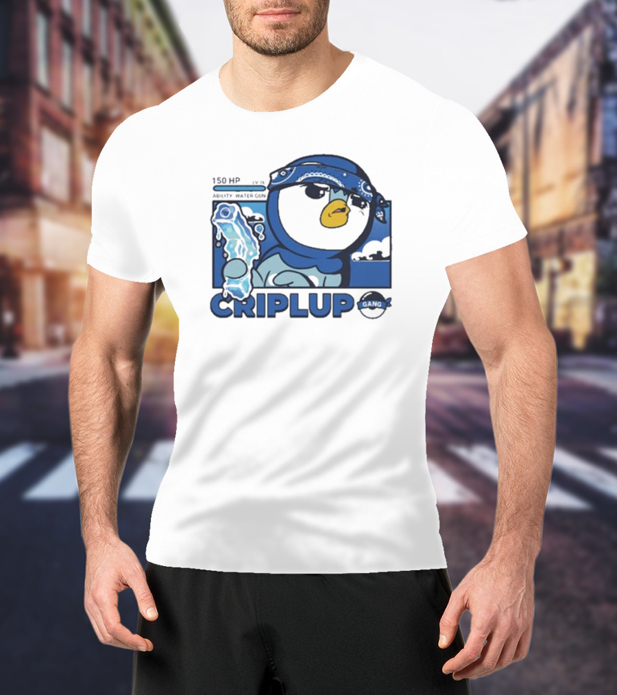 Impjcomics Criplup Gang Ability Water Gun Comic 150 HP T-Shirt