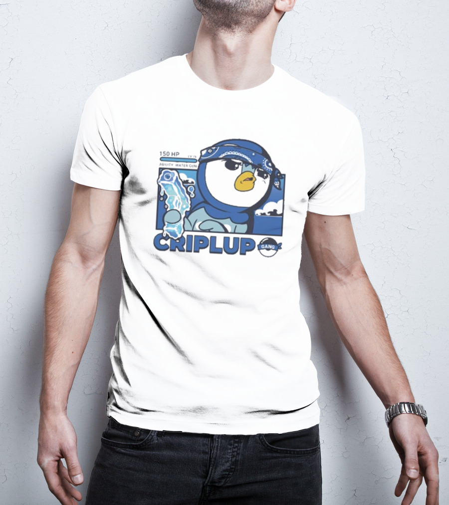 Impjcomics Criplup Gang Ability Water Gun Comic 150 HP T-Shirt
