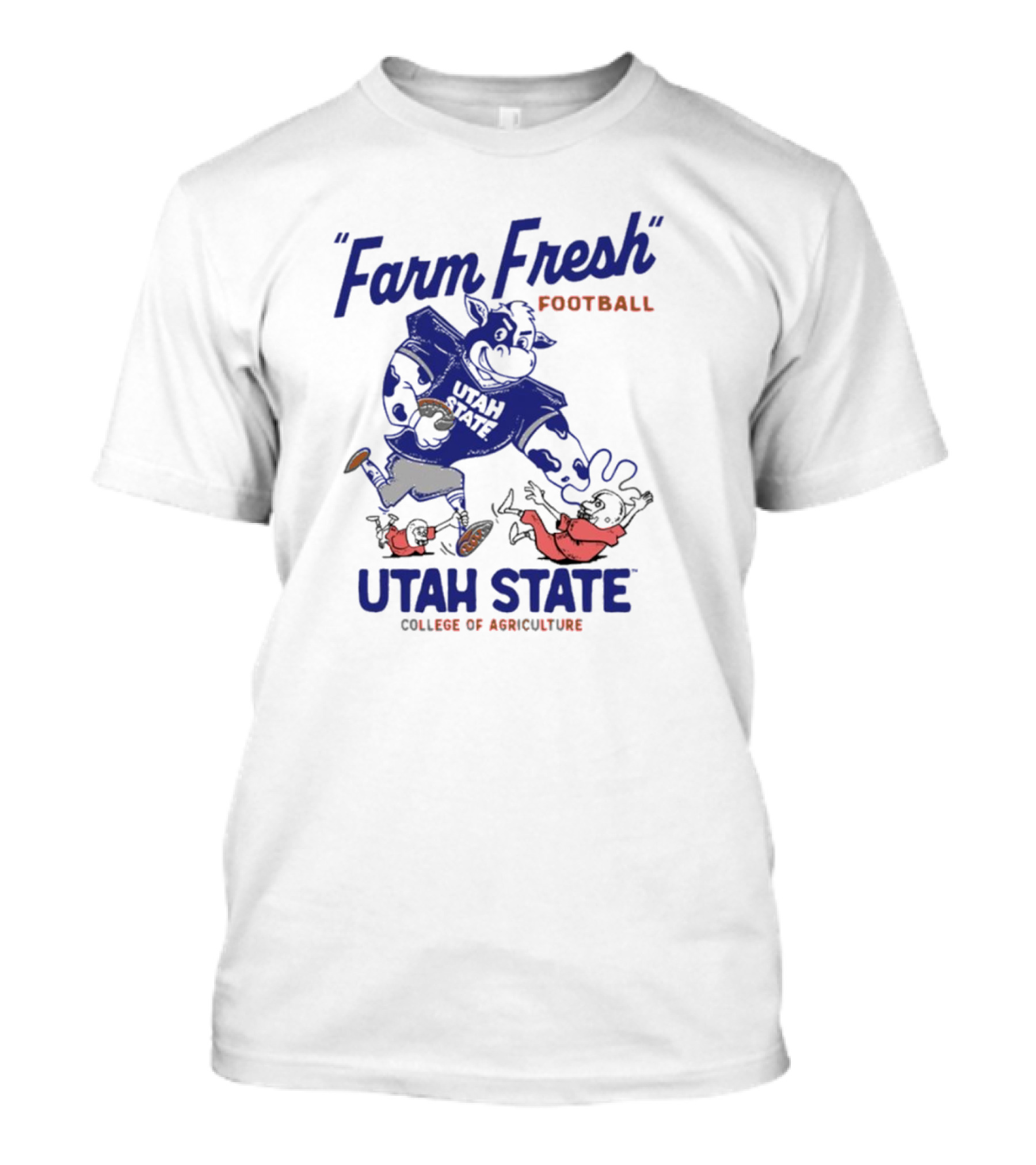 Farm Fresh Football Mootah State Utah State College Of Agriculture T-Shirt