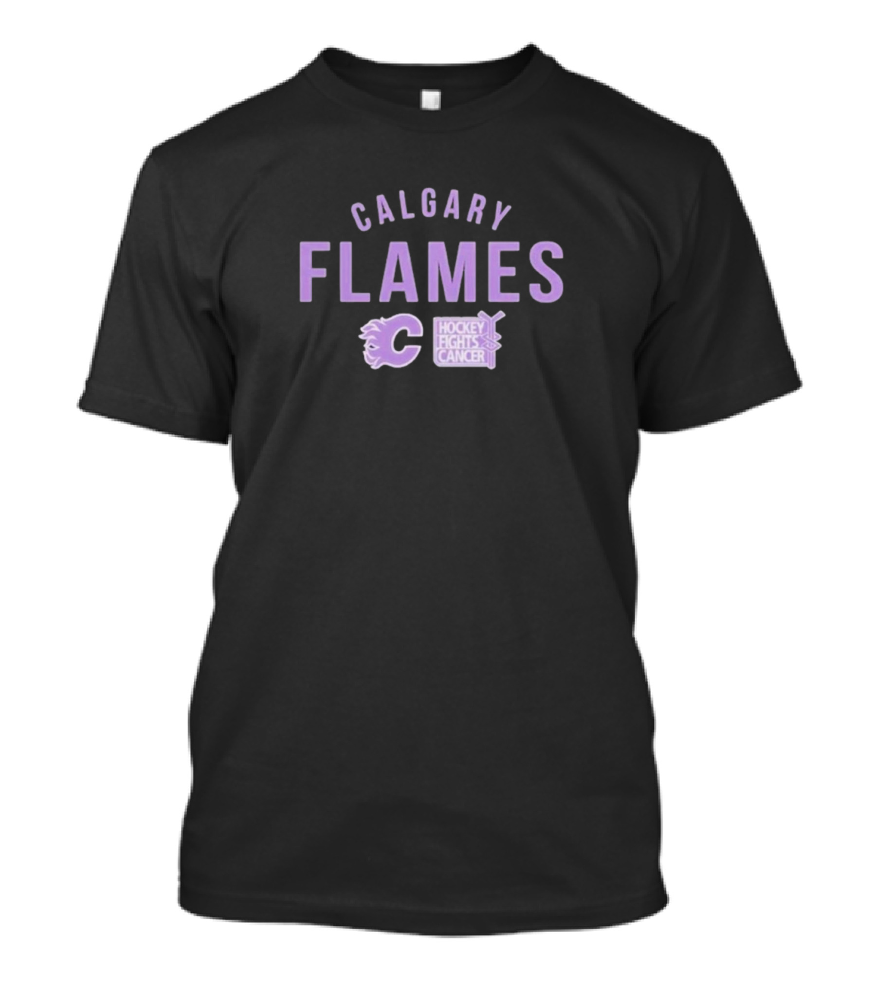 Calgary Flames Hockey Fights Cancer Resilient Richmond T-Shirt